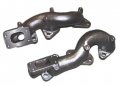 Twin Turbo Manifold For Nissan 89-96 Z32 300zx Cast Iron Casting Manifolds T25 Flange Bolt On Design Set Of Two Pieces 