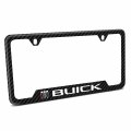 Ipick Image For Buick Black Carbon Fiber Texture Abs Plastic 50 States License Plate Frame Is Official Licensed