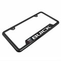 Ipick Image For Buick Black Carbon Fiber Texture Abs Plastic 50 States License Plate Frame Is Official Licensed