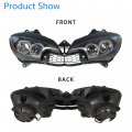 Labwork Motorcycle Front Headlight Headlamp Replacement For Yamaha 2003-2005 Yzf R6 2006-2009 R6s