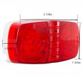 10 Led Trailer Marker Lights 4 In X 2 Double Bubble Side Clearance 12v Waterproof Red Indicator For Trucks Rv Camper And Boat 5