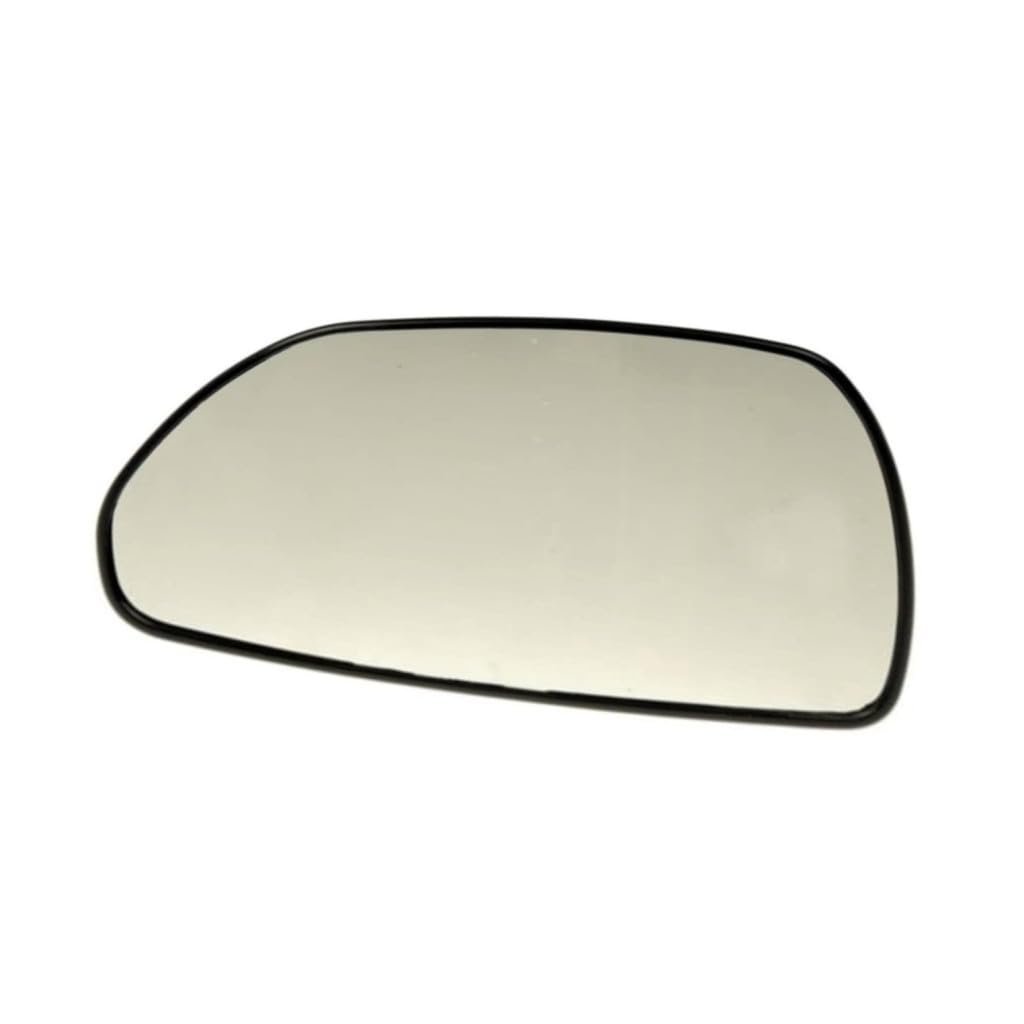Door Mirror Glass For Kia Spectra 2002 2003 2004 Driver Side Manual Adjustment Clear Finish Plastic With Backing Plate Replaces