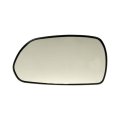 Door Mirror Glass For Kia Spectra 2002 2003 2004 Driver Side Manual Adjustment Clear Finish Plastic With Backing Plate Replaces 