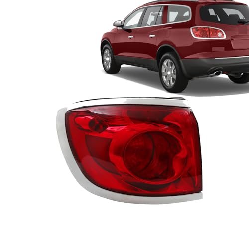 Rear Tail Light Lamp Assembly Driver Side Left For Enclave 2008 2009 2010 2011 2012 Halogen Brake Gm2804101 25954941