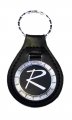 Full Throttle Rambler Keychain Leather Fob Nice 