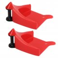Wheel Chock 2pcs Car Detailing Washing Tool Tire Inserts Portable Practical Winder