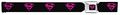 Superman Shield Black Hot Pink Seatbelt Belt 