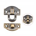 Uxcell Box Latch Retro Style Small Size Bronze Decorative Hasp Jewelry Cases Catch W Screws 50 Pcs