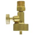 Uniweld Fv600 Oxy Fuel Adapter To Connect An Mc Regulator Cga200 A Disposable Cylinder Cga600 