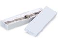 8x2x7 8 White Swirl Jewelryboxes W Non-tarnish Cotton 1 Unit 100 Pack Per 