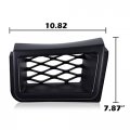 G-plus Front Bumper Caliper Air Duct Compatible With Chevy Silverado 1500 Ss-style Left Right Pair Black 89025754 89025753