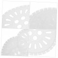 Angoily 5pcs Sheets Dehydrated Pressed Tablets Washer Pulsator Dryer Machine Parts Round Dehydrator Trays Washing Supplies