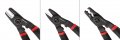 Steelman 3-piece Mini Wire And Cable Electrician Tool Set Wire Cutter Stripper Crimper Durable Steel With Corrosion-resistant
