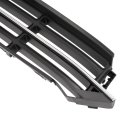 Front Lower Bumper Grille For 2012-2015 Volkswagen Passat Black And Silvery Plastic Replacement Part Cb-2411 5618536779b9