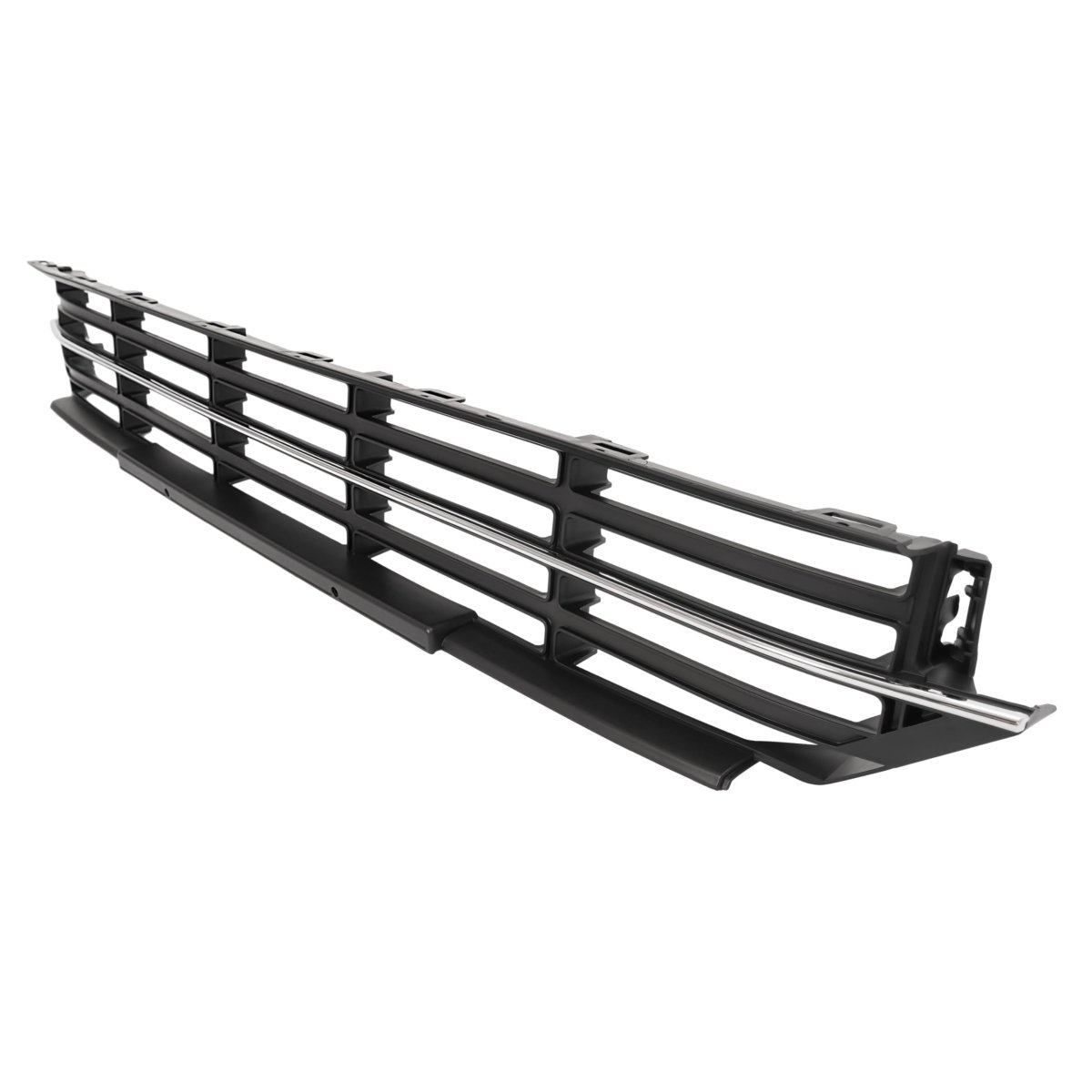 Front Lower Bumper Grille For 2012-2015 Volkswagen Passat Black And Silvery Plastic Replacement Part Cb-2411 5618536779b9