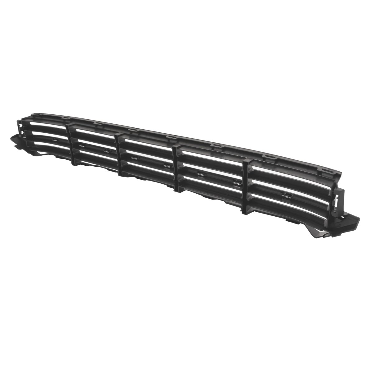 Front Lower Bumper Grille For 2012-2015 Volkswagen Passat Black And Silvery Plastic Replacement Part Cb-2411 5618536779b9