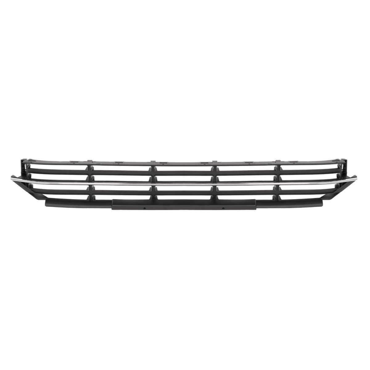 Front Lower Bumper Grille For 2012-2015 Volkswagen Passat Black And Silvery Plastic Replacement Part Cb-2411 5618536779b9