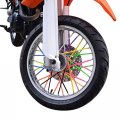 Goofit 72pcs Motorcycle Spoke Skins Covers Coats Wheels Trim Cover Pipe Decorative Protective Wraps Kits For Suv Bicycle