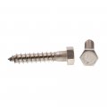 Prime-line Hex Lag Screws 3 8 In X 2 Grade 18-8 Stainless Steel 25 Pack