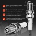 A-premium Ignition Coils And Spark Plugs Kits Compatible With Subaru Impreza 2002-2003 H4 2 0l 4-pc Set
