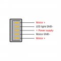 Uxcell Universal 10 Pin Dual Rows Electric Power Window Master Switch Dc 12v For Car