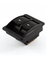Uxcell Universal 10 Pin Dual Rows Electric Power Window Master Switch Dc 12v For Car