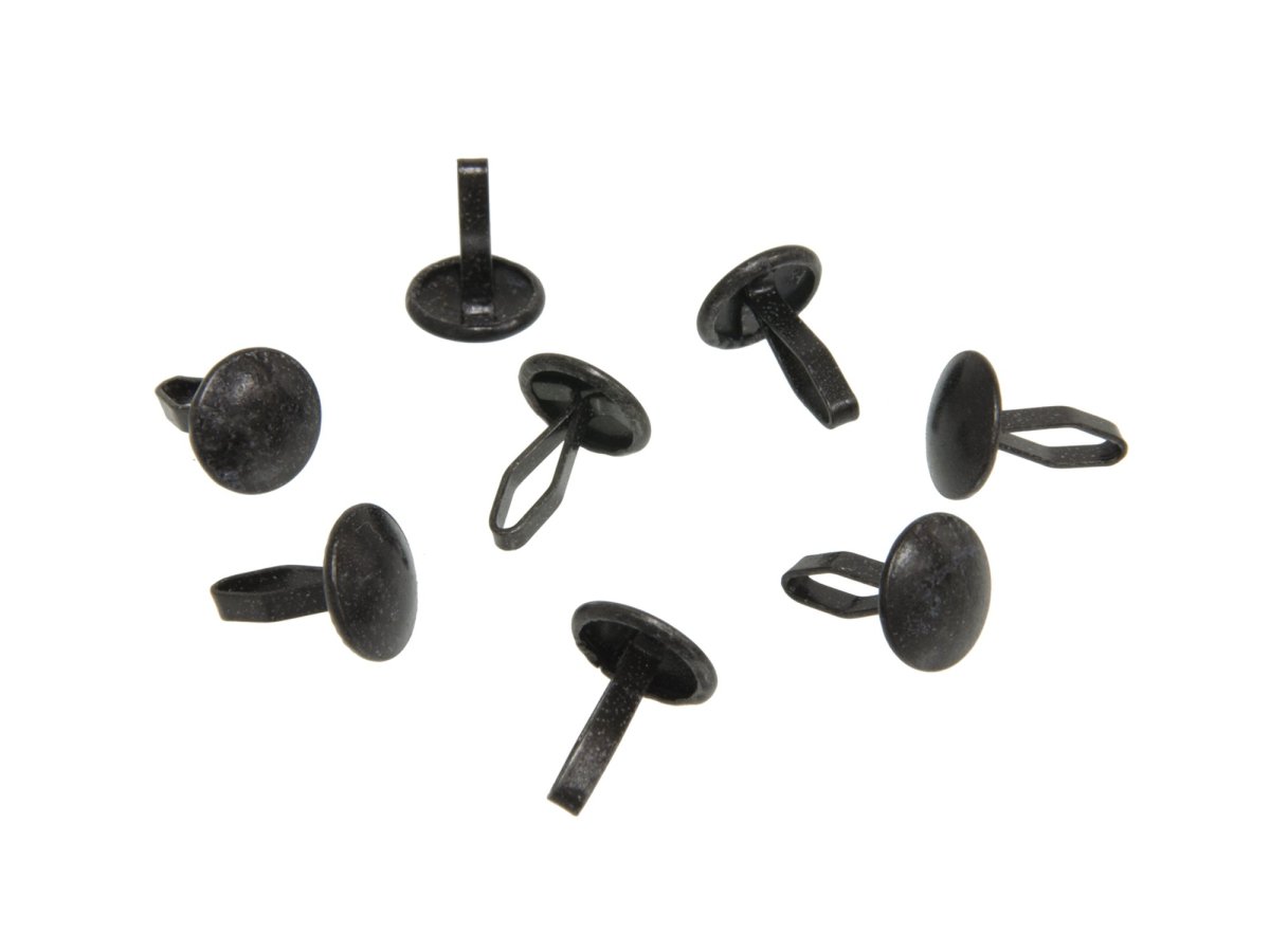 1956 1967 Corvette Door Weatherstrip Clip Set 8 Piece Push In Steel Part Number
