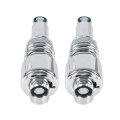 Motorcycle Chrome 10 5in 267mm Rear Shocks Absorbers Replacement For Sportster 883 1200 