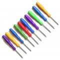 Toolusa 26 Piece Professional-grade Iphone Multi-device Repair Kit Precision Screwdrivers Abs Plastic Accessories 2 5 1 Cm 