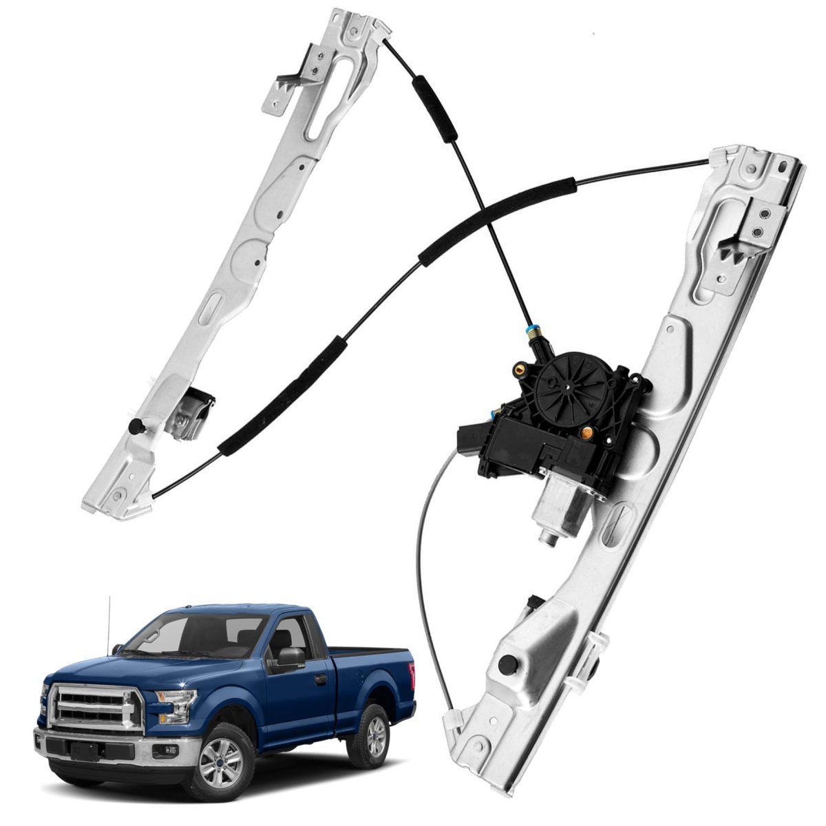 Front Left Driver Side Power Window Regulator Replacement For F150 2011-2014