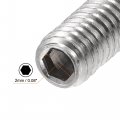 Uxcell Ball Point Set Screws M4 X 6mm 304 Stainless Steel Metric Spring Hex Socket Screw 20pcs