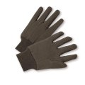 West Chester 750lc Knit Wrist Brown Jersey Glove 100 Cotton Ladies Dozen 
