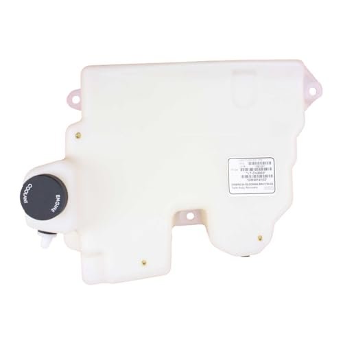 Engine Coolant Recovery Tank With Cap For Chevy S10 1994 To 2004 Replacement Gm3014102 And 15075570 Black Plastic Standard