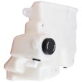 Engine Coolant Recovery Tank With Cap For Chevy S10 1994 To 2004 Replacement Gm3014102 And 15075570 Black Plastic Standard