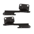 Hood Hinge Pair Ford Mustang 2005 2014 Driver And Passenger Side Steel Replacement For Fo1236128 Fo1236127 4r3z16797aa 