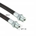 Uxcell 11 8 Flexible Extension Grease Hose Hard Reach Area 4500psi 1 8 Npt Thread 2pcs