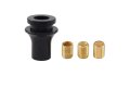 Xtremeamazing Aluminum Shift Knob Boot Retainer Jam Nut Adapter For Manual Gear Shifter Lever M12 X 1 25 With 3 Pcs Threading 