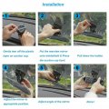 Xhuangtech Anti Glare Car Rear View Mirror With Suction Cupi Universal Wide Angle Panoramic Rearview For Auto Truck Suvs Rvs