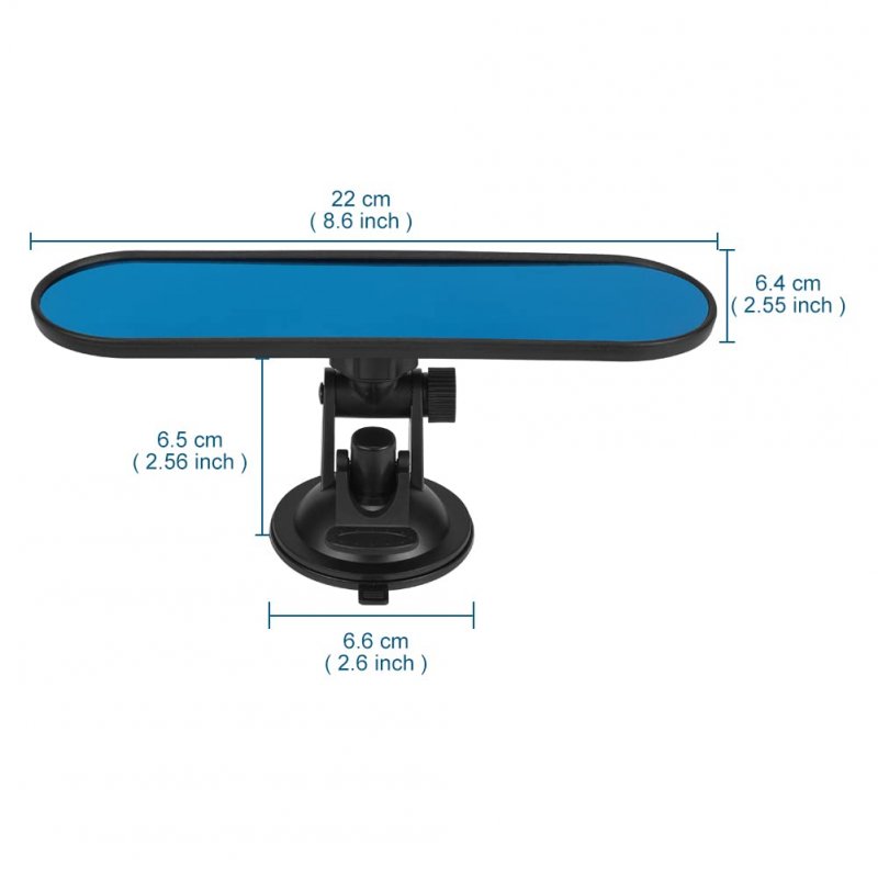 Xhuangtech Anti Glare Car Rear View Mirror With Suction Cupi Universal Wide Angle Panoramic Rearview For Auto Truck Suvs Rvs