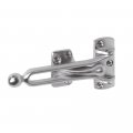 Prime-line S 4353 Brushed Chrome Swing Bar Door Lock With Edge Guard Single Pack 