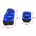 Uxcell 3 In 1 Universal Racing Sports Non-slip Automatic Car Gas Brake Pedals Pad Cover
