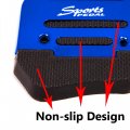 Uxcell 3 In 1 Universal Racing Sports Non-slip Automatic Car Gas Brake Pedals Pad Cover
