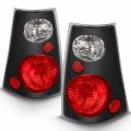 Amerilite Black Replacement Brake Tail Lights Set For 01-05 Ford Explorer Sport Trac Passenger And Driver Side
