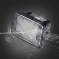 Uxcell 1pair Car Led License Plate Light Error Free White For Mercedes-benz Glk300 2010-2013 No A2048200156 A2048201056
