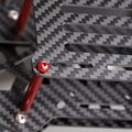 Zsj Enhanced M3 Aluminum 7075 Alloy Screw M3x5mm Multicolor Button Socket Head Bolt For Fpv Frame 50pcs Pack Red 