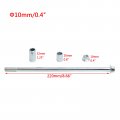 Minho 10mm 220mm Front Rear Axle With Bushing 6mm 20mm 32mm Fit For Motorcycle Pit Dirt Bike Moped Scooter Quad Atv Mini Parts