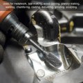 Uxcell Tungsten Carbide Rotary Files 1 4 Shank Double Cut Cylindrical Radius End Burrs Tool 12mm Dia For Die Grinder Drill Bit