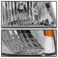 Acanii For 4pc 1993-1997 Ford Ranger Headlights Corner Signal Light Headlamps Replacement Driver Passenger Side