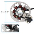 7 Coil Ignition Magneto Stator Replacement For Estator Completo Bws100 Axis00 Outer Diameter 81mm 3 19 Inner 28mm 1 1 In