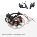 7 Coil Ignition Magneto Stator Replacement For Estator Completo Bws100 Axis00 Outer Diameter 81mm 3 19 Inner 28mm 1 1 In